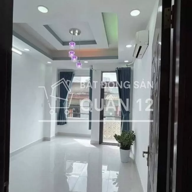 Nhà hẻm xe hơi- shr - mới xây thiết kế đẹp - 1T88 TL