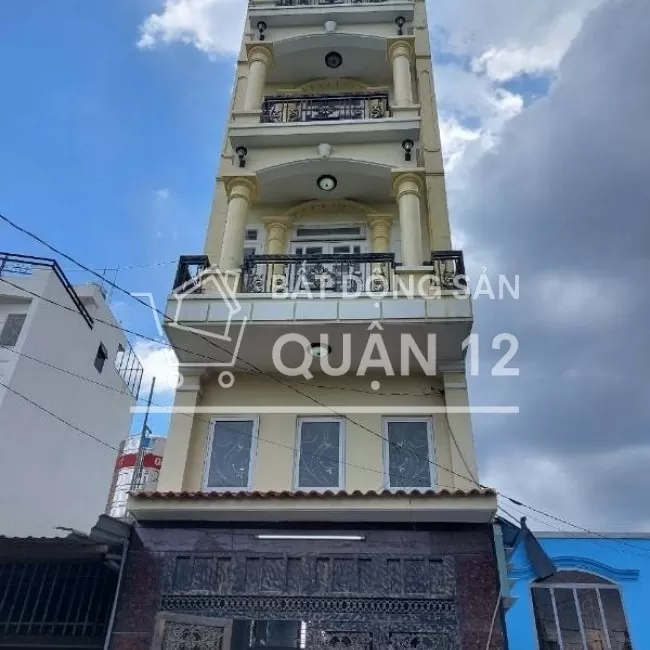Bán nhà 4 tầng quận 12 đường Nguyễn Ảnh Thủ, 73m2 hơn 5 tỷ