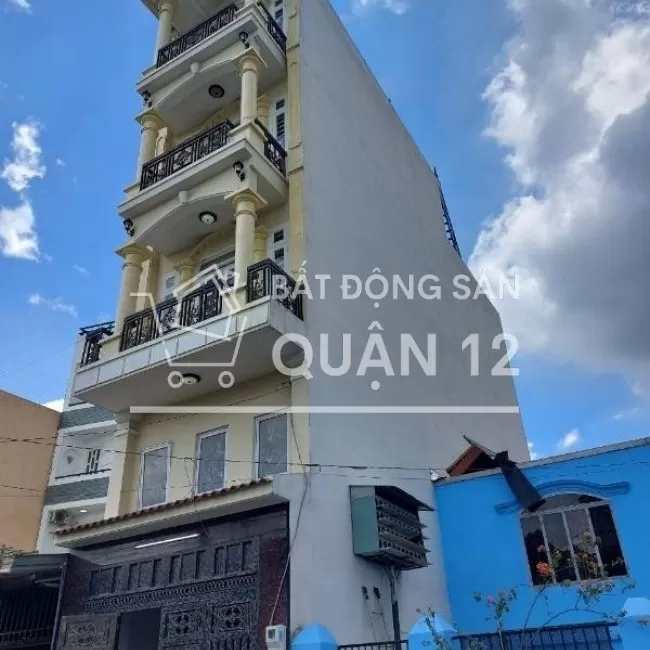 Bán nhà 4 tầng quận 12 đường Nguyễn Ảnh Thủ, 73m2 hơn 5 tỷ