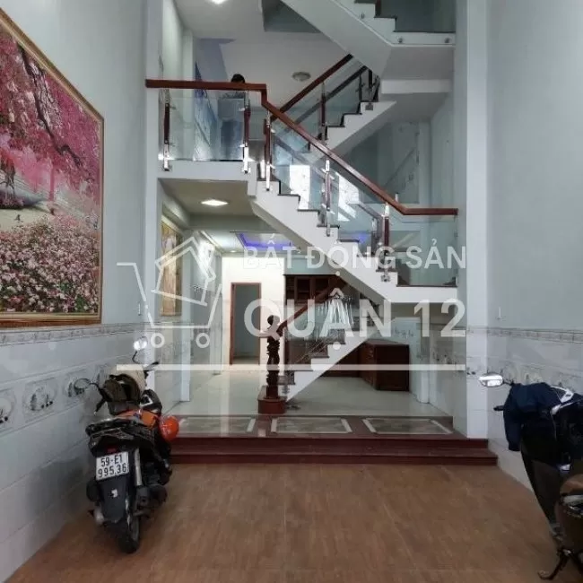Bán nhà 4 tầng quận 12 đường Nguyễn Ảnh Thủ, 73m2 hơn 5 tỷ