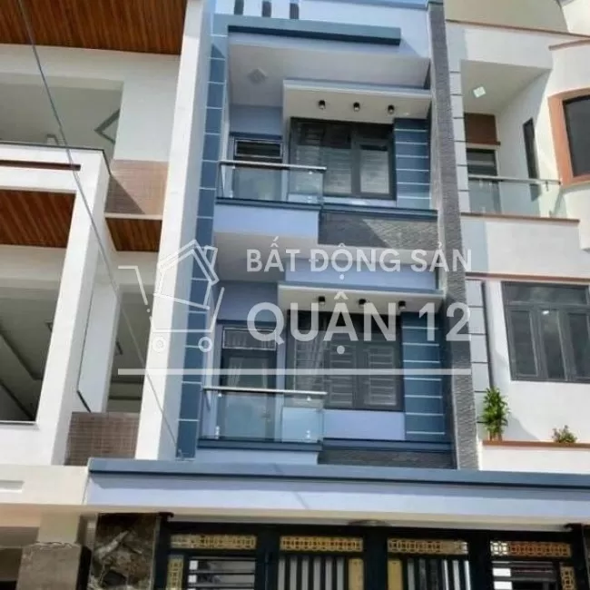 Nhà sổ riêng p TCH Q12 - 4PN - hem oto vào tận nhà