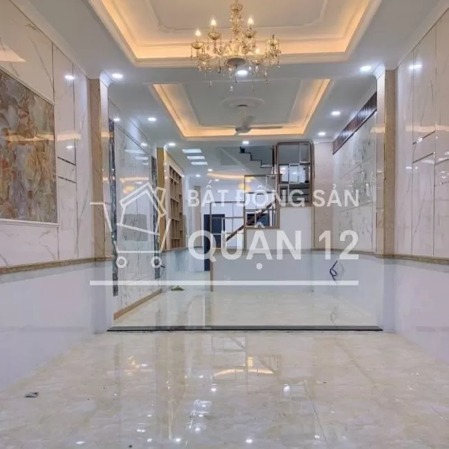 Nhà sổ riêng p TCH Q12 - 4PN - hem oto vào tận nhà