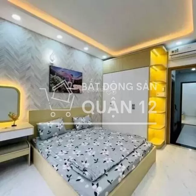 Nhà sổ riêng p TCH Q12 - 4PN - hem oto vào tận nhà