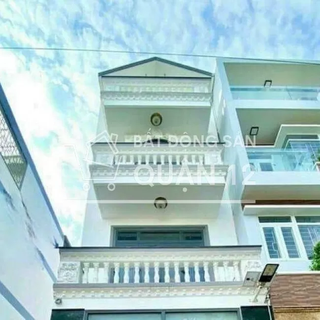 Nhà hẻm 7m - shr- Hiệp Thành q12- 4PN