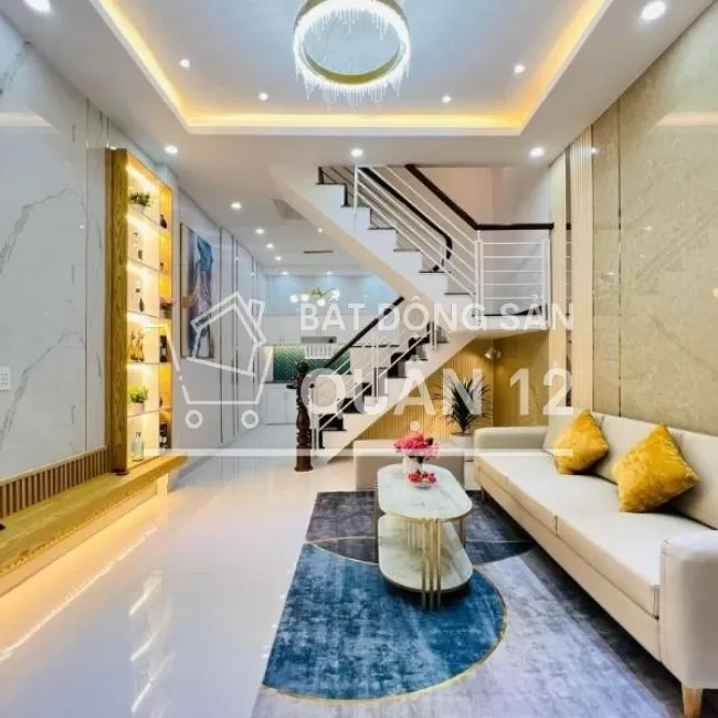 Nhà hẻm 7m - shr- Hiệp Thành q12- 4PN