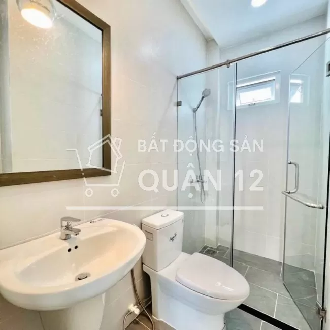 Nhà hẻm 7m - shr- Hiệp Thành q12- 4PN