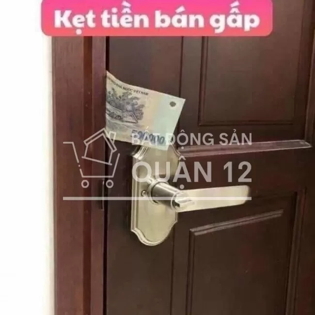 Chị gái gửi bán mặt tiền HXT 7m Phường Tân Chánh Hiệp Q.12 72m2 3tỷ1