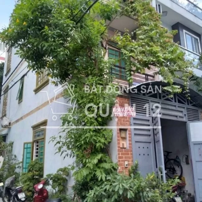 Bán nhà hẻm ôtô 412 Nguyễn Văn Quá, Đông Hưng Thuận, diện tích 4x15m