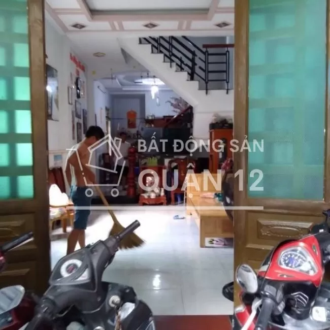 Bán nhà hẻm ôtô 412 Nguyễn Văn Quá, Đông Hưng Thuận, diện tích 4x15m
