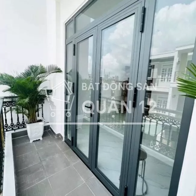 Nhà mới ở ngay DT 60m DTS 220 xe tải vi vu 5 phòng - An Phú Đông