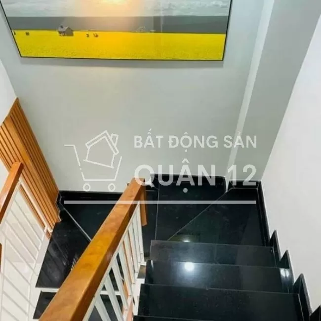 Nhà SHR 1 Lầu 3PN Q12 Hẻm 4m xe hơi Giá : 3.3 Tỷ FULL NT 