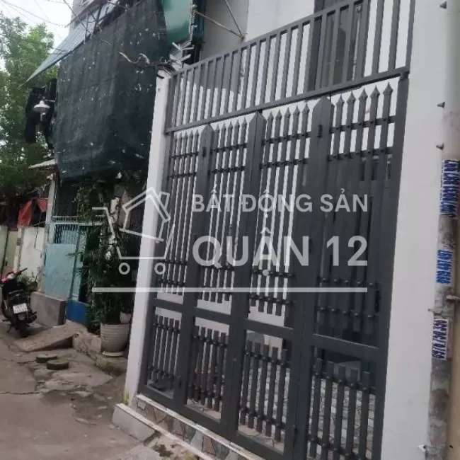 Nhà bán Tân Thới Hiệp.Quận 12.DT37m2,nở hậu,sổ riêng,giá 3,25tỷTL