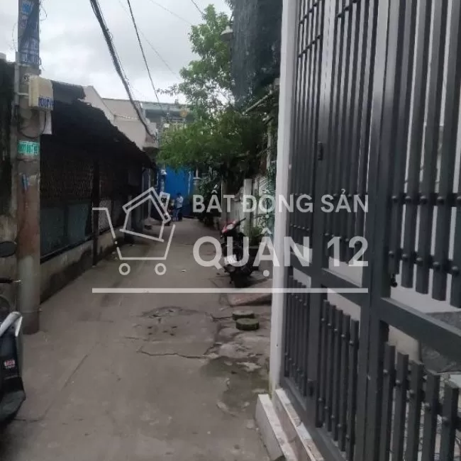 Nhà bán Tân Thới Hiệp.Quận 12.DT37m2,nở hậu,sổ riêng,giá 3,25tỷTL