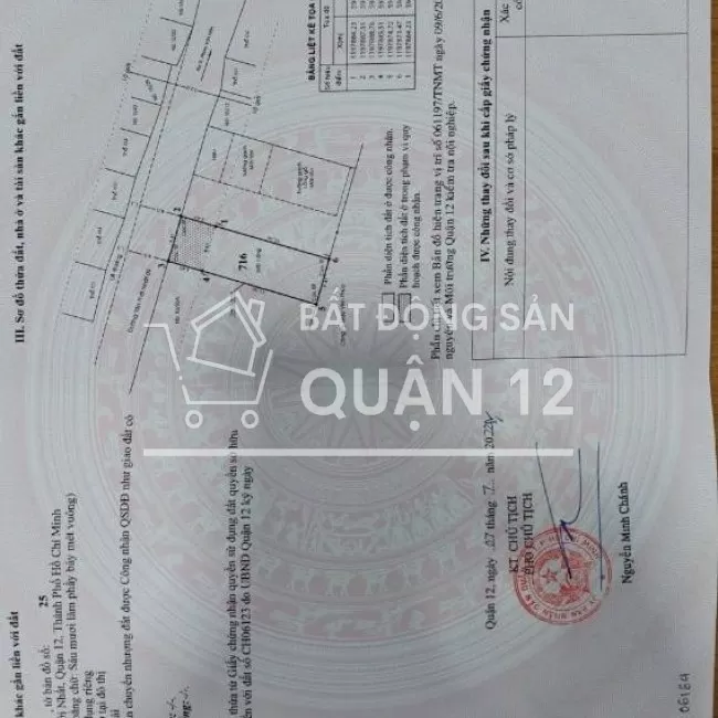 Cần bán nhà nát tại đường Tân Thới Nhất 9  dt 4.5x14.5 4.6 tỷ 