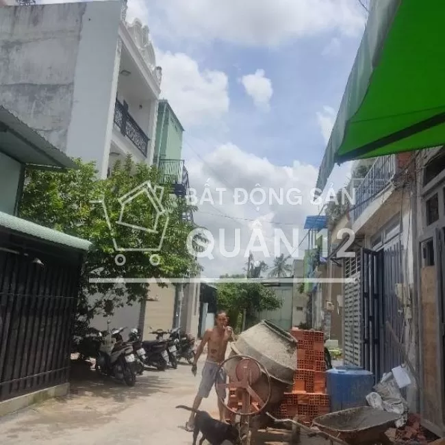Bán nhanh nhà 4x13m hẻm 6m đường thạnh lộc 19,thạnh lộc,q12