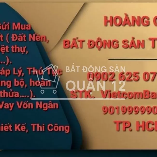 Nhà góc 2 mặt Tiền Khu Dân Vip Thạnh Lộc 19 ngã tư ga.DT. 4.4m x 15m.