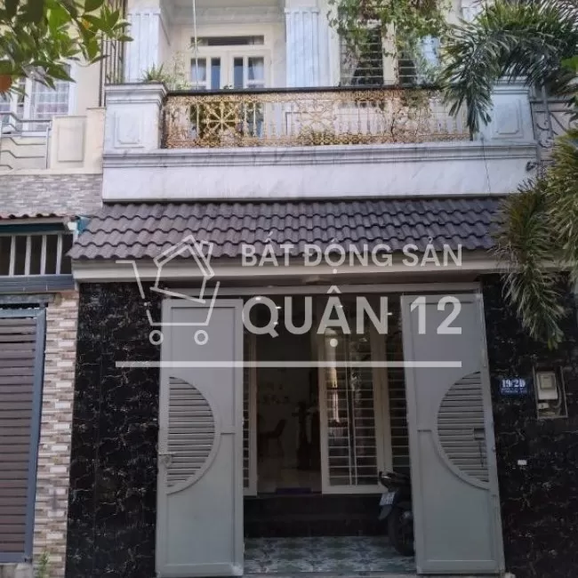 Bán nhà 1/ ngắn Hà Huy Giáp (5x12m) 1tr 2l ,Gía 4,3 tỷ 