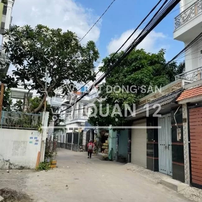 Bán nhà 1/ ngắn Hà Huy Giáp (5x12m) 1tr 2l ,Gía 4,3 tỷ 