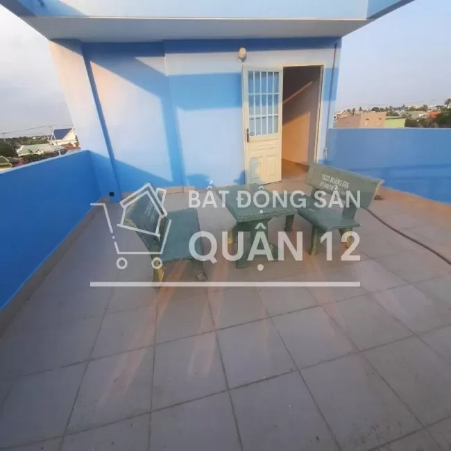 Bán nhà Thạnh Xuân 25,1 trệt 1lầu 1tum sân thượng trước sau giá 4,8 tỷ