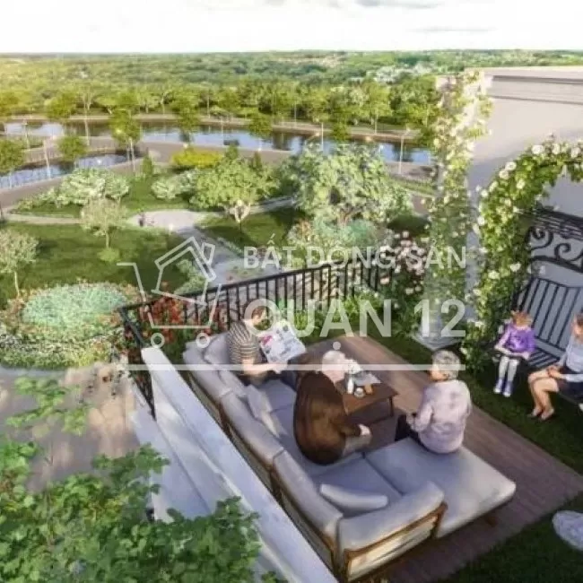Mở Bán nhà phố ven sông The Sol Residence Phường Thạnh Xuân Quận 12 