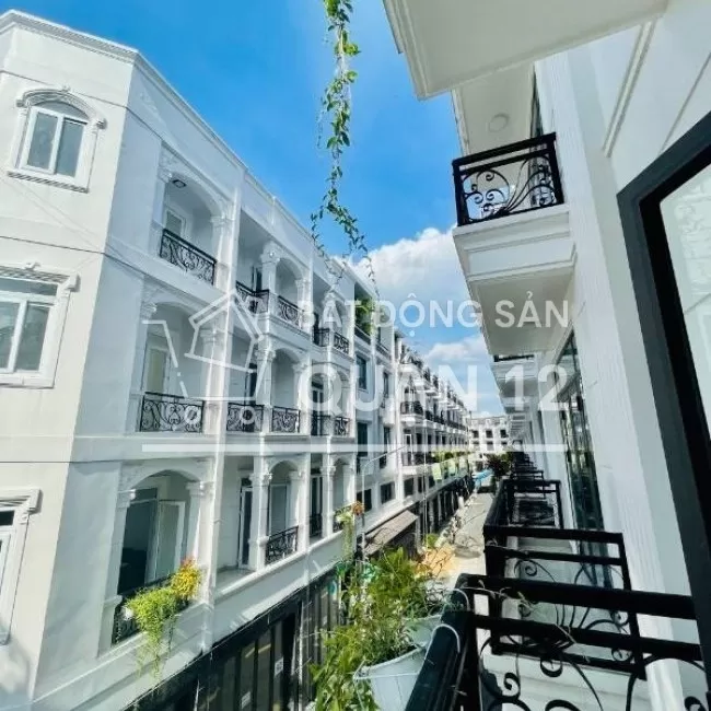 Sản phẩm nhà phố tại quận 12 tài chính 4 tỷ x An cư tân cổ điển 