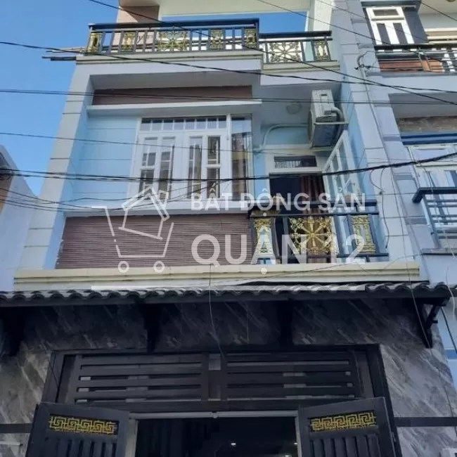 Cần bán nhà 2 lầu 4*12 hẻm xe hơi