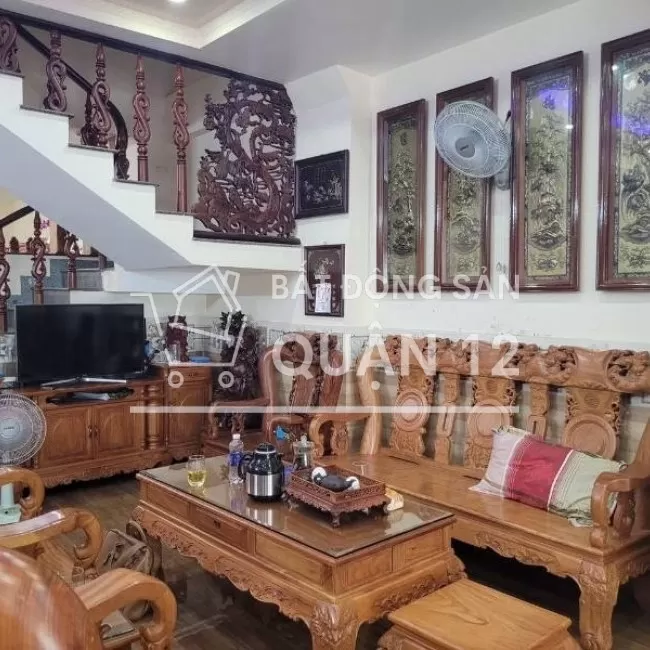 Bán nhà hẻm xe tải Tô Ký, Quận 12, 121m2, 4 tầng, ngang 6m giá 12.5 tỷ