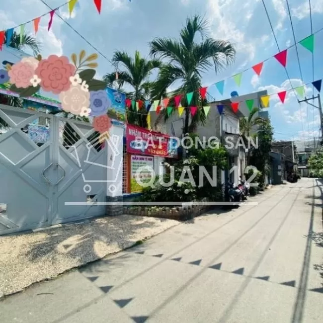 RẤT GẤP! nhà C4, 6,2m x37m, Tô Ký, Q.12, đường ô tô tránh, nhỉnh 9 tỷ.