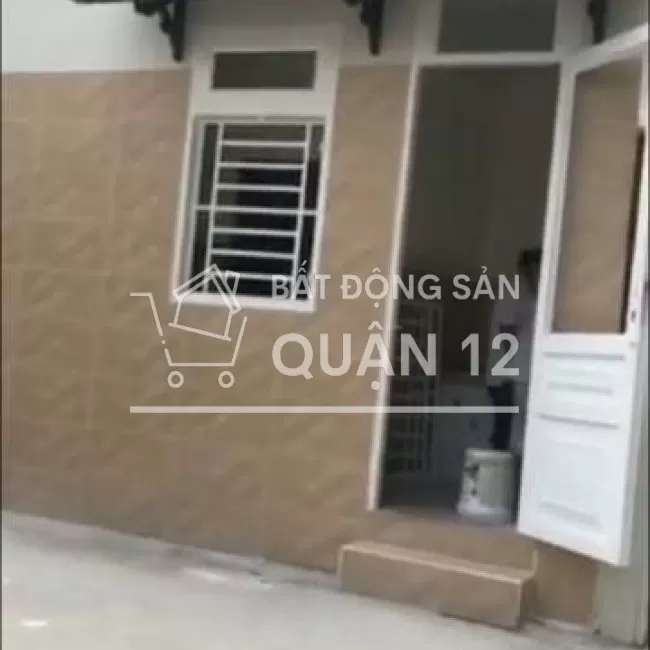 Nhà mặt tiền hẻm sát Gò Vấp 1 phut