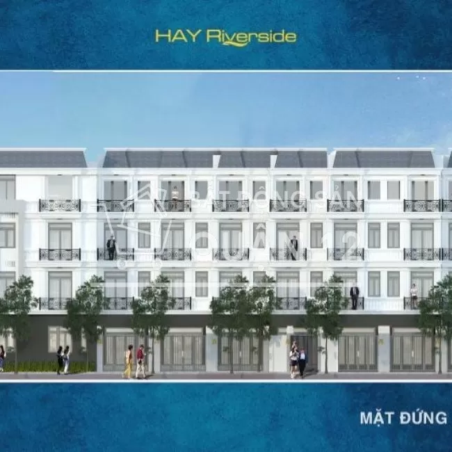 Khu nhà phố Hay Riverside quận 12