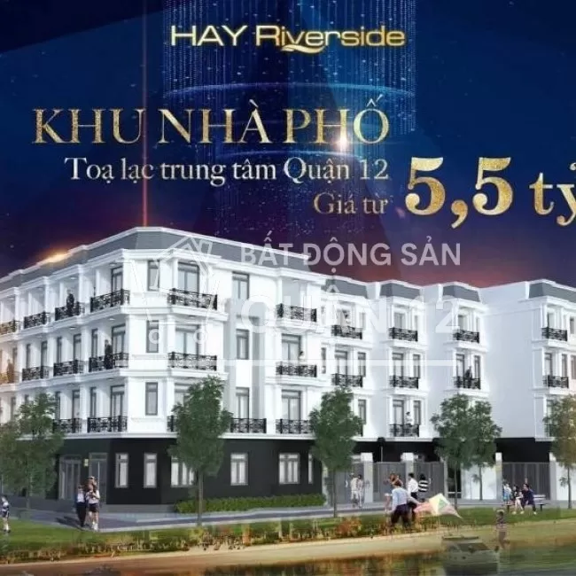 Bán nhà phố liền kề trung tâm quận 12