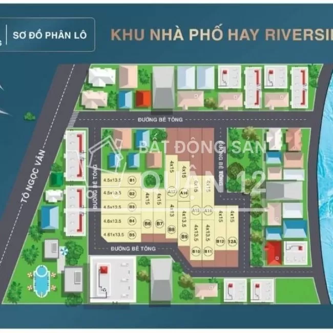 Bán Khu Nhà Phố Tô Ngọc Vân Q12