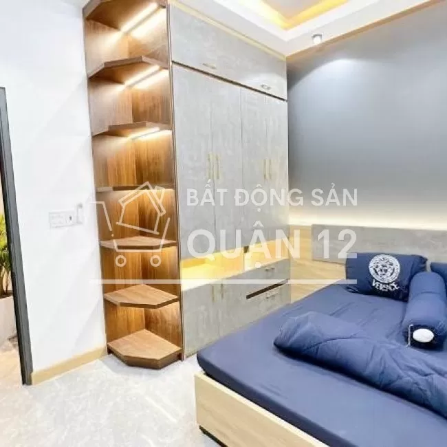 Nhà siêu xinh quận 12- hẻm oto quay đầu -- 55m2