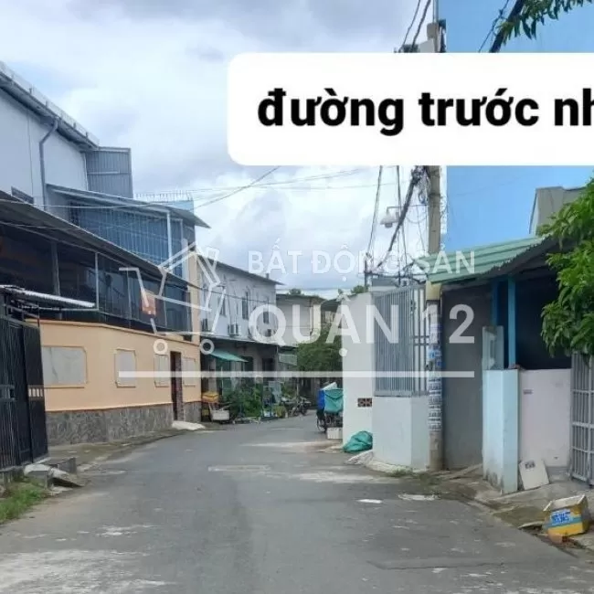 NHÀ CẤP 4, 3 PHÒNG TRỌ, 4X20, HẺM 10M TRUNG MỸ TÂY QUẬN 12 NHỈNH 5 TỶ