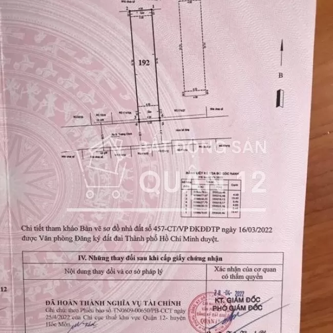 Chính chủ bán nhà hẻm xe hơi hẻm 528 Trường Chinh, Tân Hưng Thuận, Q12