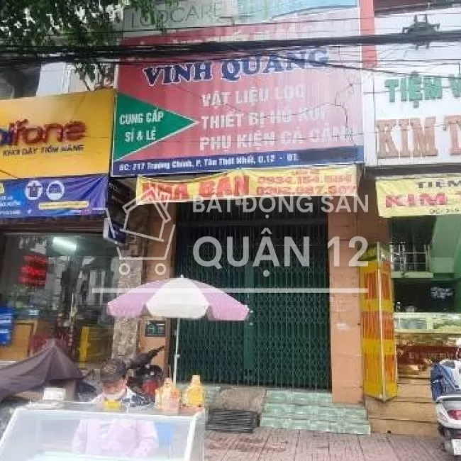 Bán nhà 2 MT đường Trường Chinh, Tân Thới Nhất, Quận 12.