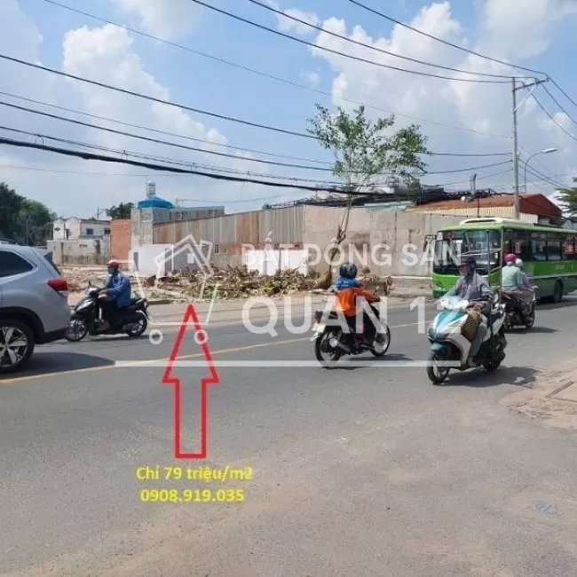 Bán đất mặt tiền Hà Huy Giá 4,930 tỷ xây nhà ở và buôn bán ngay