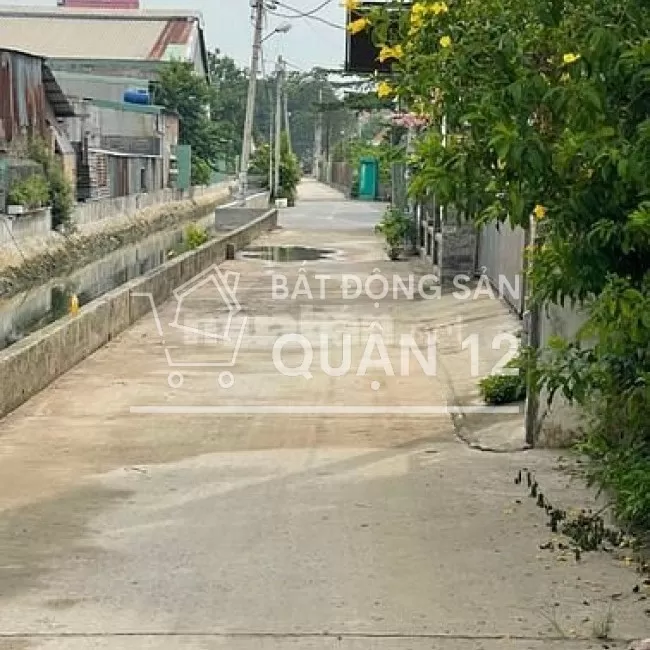 Bán Đất 5x40 Thổ Cư 140m,Hà Huy Giáp Vào 30m,Đường Thông