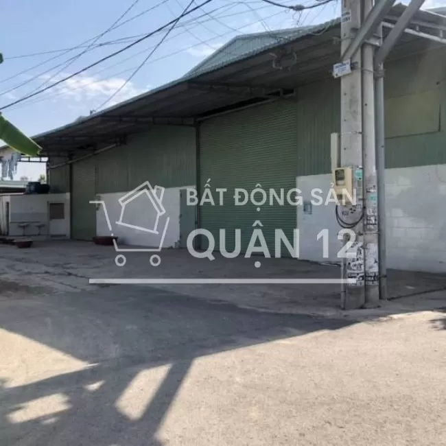Cho thuê kho xưởng 300-500-900-1700m2 mới xây tại Quận 12