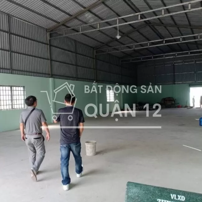 Cho thuê kho xưởng 300-500-900-1700m2 mới xây tại Quận 12