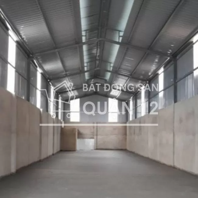 Cho thuê kho xưởng 300-500-900-1700m2 mới xây tại Quận 12