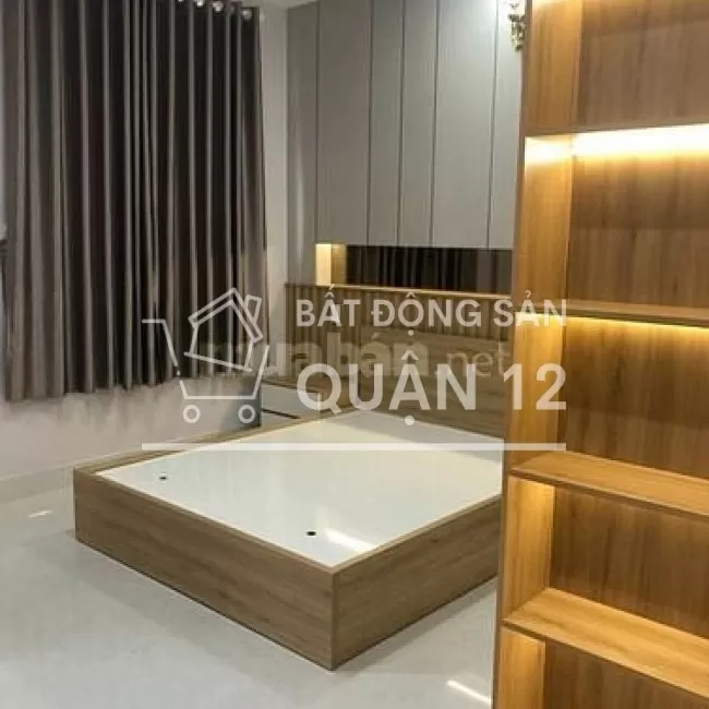 Cần tiền gấp nên bán lại nhà mới 1T3L giá rẻ liền kề Gò Vấp, DT 250m2