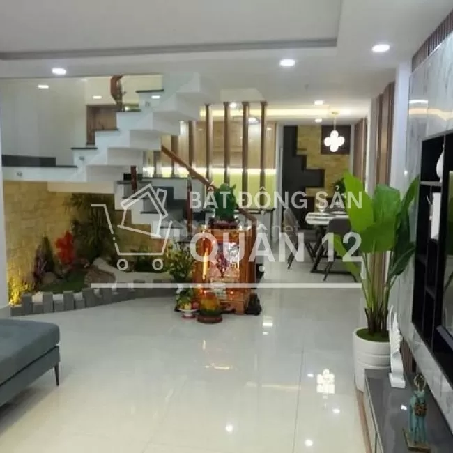 Nhà 4 tầng Mặt Tiền đường để ở hoặc làm Kinh Doanh- Spa- Công Ty.