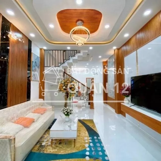 Nhà bán DT 5x16m2 , giá 4.8 tỷ nằm ở ngã tư ga , p.thạnh lộc, quận 12