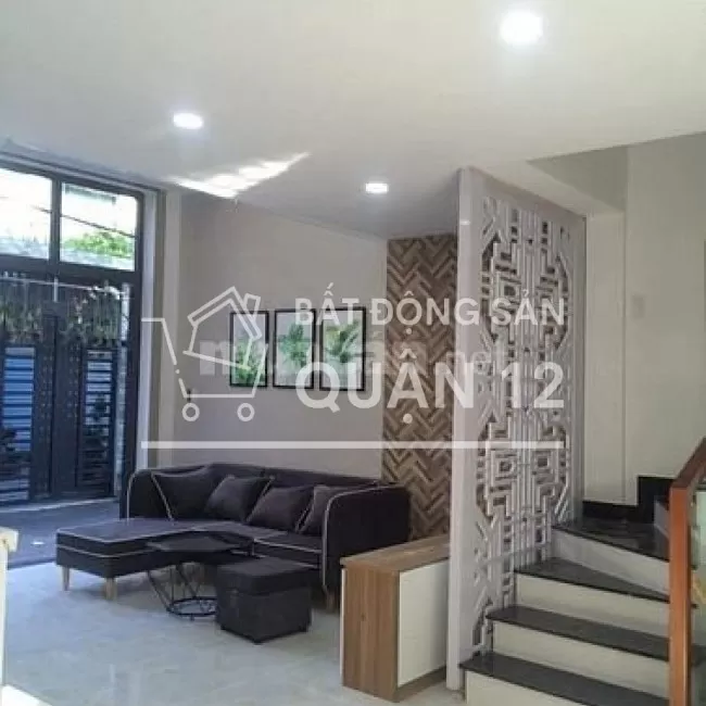 Nhà sổ hồng Hà Huy Giáp 1 sẹc, 49m2 thổ cư 5PN, 4WC