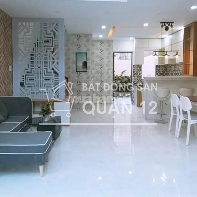 Nhà sổ hồng Hà Huy Giáp 1 sẹc, 49m2 thổ cư 5PN, 4WC