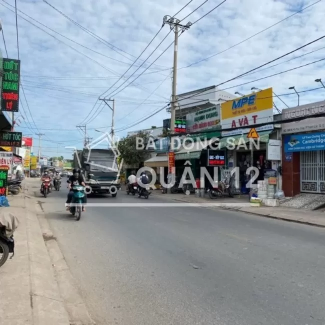 Nhà mặt tiền Hà Huy Giáp gần Ngã Tư Ga, thích hợp đầu tư cho thuê
