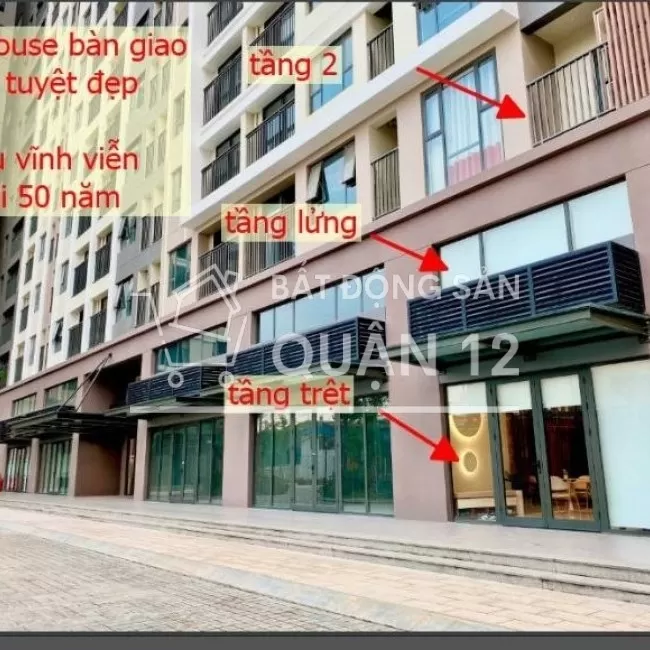 Bán shophouse rẻ nhất Picity Q.12 7.7 tỷ bao hết