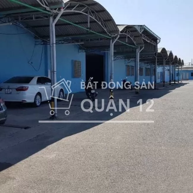 Cho thuê nhà xưởng đường quốc lộ 1a, quận 12 dt: 12000m2 giá 950 triêu