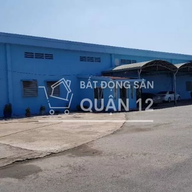 Cho thuê nhà xưởng đường quốc lộ 1a, quận 12 dt: 12000m2 giá 950 triêu